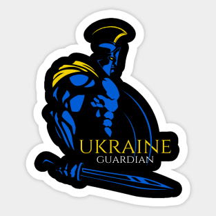 Ukraine guardian Sticker